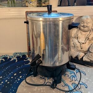 Vintage Westbend Coffee Percolator 25 Cup circa 1970's WORKS!!